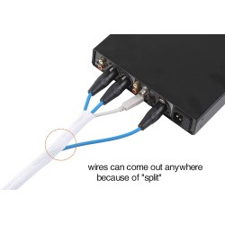 FUNDA EXPANDIBLE 13mmABIERTA 7,7M BLANCA