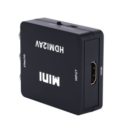 ADAPTADOR HDMI HEMBRA 3xRCA HEMBRA