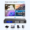 SWITCH HDMI 4 ENTRADAS 4 SALIDAS 4K@30Hz