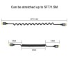 CABLE HDMI M-M 4K 0,3M V.2.0 ESPIRILIZAD