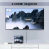 CABLE HDMI M-M 4K 0,3M V.2.0 ESPIRILIZAD