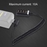 SPLITTER D-TAP 1xMACHO-4xHEMBRA 60cm
