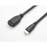 ADAPTADOR HDMI HEMBRA-MINI HDMI M 15cm