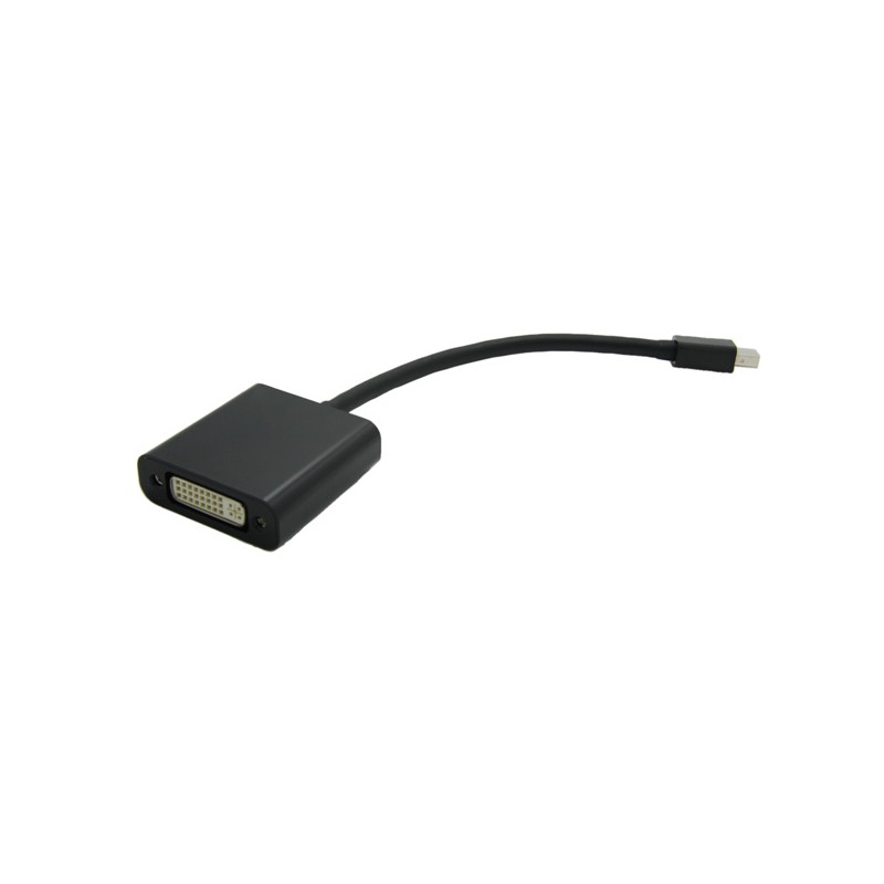 ADAPTADOR MINIDP M-DVI H 15cm NEGRO