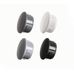 TAPON TAPA CIEGO 30mm DIAMETRO NEGRO