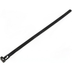 BRIDA RECUPERABLE 300X8mm NEGRA