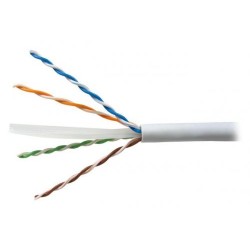 CABLE UTP CAT6 FLEXIBLE GRIS LSZH