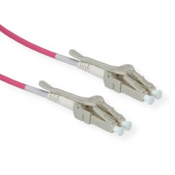 JUMPER DUPLEX MONO TUBO+TI OM4 LC-LC 20M