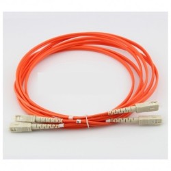 JUMPER DUPLEX OM1 SC-SC 2M (naranja)