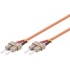 JUMPER DUPLEX OM2 SC-SC 3M (naranja)