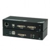 EXTENSOR DVI+ AUDIO POR CAT5E hasta 150m