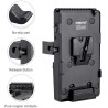 V-Lock V Soporte Bateria Adaptador abarz