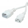 CABLE ALIMENTACION C13 H-C14 M 1,8M BLAN