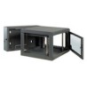 RACK MURAL 19" 6U 2 CUERPOS FONDO 600