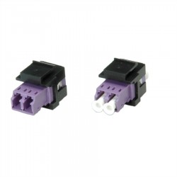 ADAPTADOR F.O. LC DUPLEX OM4 KEYSTONE VI