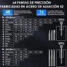 MICRO DESTORNILLADOR ELECTRICO 74 en 1