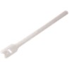 BRIDA DE VELCRO 125X12mm BLANCO (20UNIT)