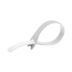 BRIDA DE VELCRO 310x16mm BLANCA (20UNIT)