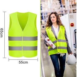 CHALECO SEGURIDAD ALTA VISIBILIDAD AV L