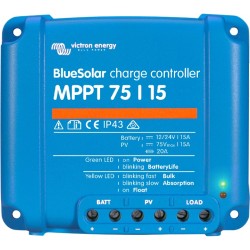 CARGADOR REGULADOR SOLAR 15 AMPERIOS