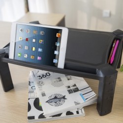SOPORTE ELEVADOR XL PARA MONITOR (NEGRO)