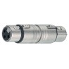 ADAPTADOR XLR3 HEMBRA-HEMBRA NEUTRIK