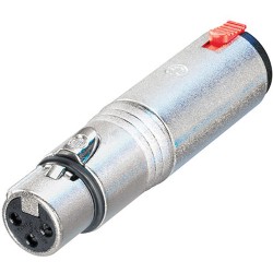 ADAPTADOR XLR3 H-JACK 6,3 H ST NEUTRIK