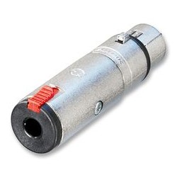 ADAPTADOR XLR3 H-JACK 6,3 H ST NEUTRIK