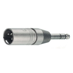 ADAPTADOR XLR3 M-JACK 6,3 M ST NEUTRIK