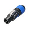 CONECTOR POWERCON 20A IN NEGRO NEUTRIK