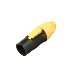 CONECTOR POWERCON TRUE 20A MACHO AMARILL