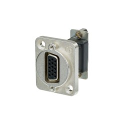 CONECTOR NEUTRIK DB15 VGA HPANEL NEUTRIK