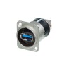 CONECTOR USB 3.0 TIPO A-B REVER. NEUTRIK