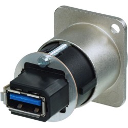 CONECTOR USB 3.0 TIPO A-B REVER. NEUTRIK