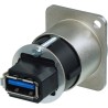 CONECTOR USB 3.0 TIPO A-B REVER. NEUTRIK
