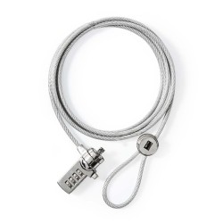 CABLE SEGURIDAD ACERO 4,5mm Ø COMBINACIO