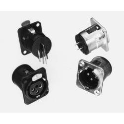 CONECTOR XLR3 HEMBRA C/I CODO NEUTRIK