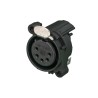 CONECTOR XLR5 HEMBRA C/I CODO NEUTRIK