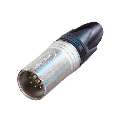 CONECTOR XLR7 MACHO AEREO NIKEL NEUTRIK