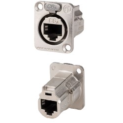 CONECTOR RJ45 DOBLE H CAT6APANEL NEUTRIK