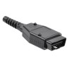CONECTOR OBD 16PIN MACHO SALIDA RECTO