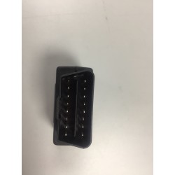CONECTOR OBD 16PIN MACHO SALIDA CODO