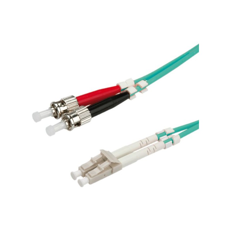 JUMPER DUPLEX OM3 ST-LC 3M (AQUA) 3mm