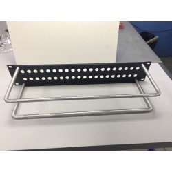 PANEL 19" 2U 2X20 BNC+2 VARILLAS (VACIO)
