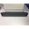 PANEL 19" 2U 2X20 BNC+2 VARILLAS (VACIO)