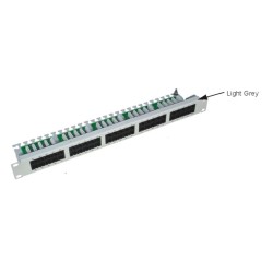 PANEL 19" 50 PUERTOS RJ45 VOZ CAT3 BEIGE
