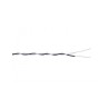 CABLE PARAFINADO 2X0,5 BLANCO-NEGRO 250m