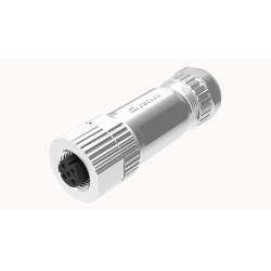 CONECTOR M12 HEMBRA 5P DEGSON META COD.B