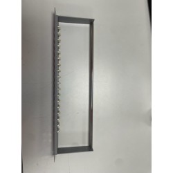 PANEL AUDIO 1U 2X18 RJ-ERN.0S Aran.Roja