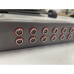 PANEL AUDIO 1U 2X18 RJ-ERN.0S Aran.Roja